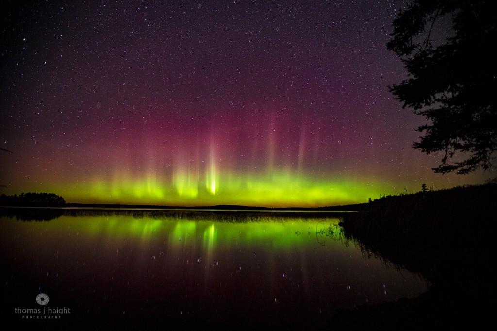 Aurora Borealis at Perch Lake